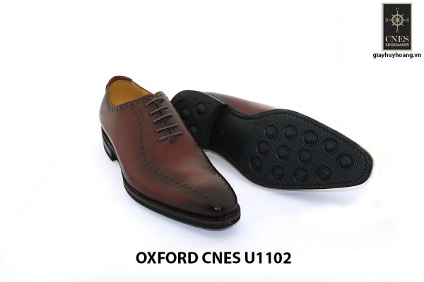 Giày da nam đế khâu Goodyear Oxford U1102 005