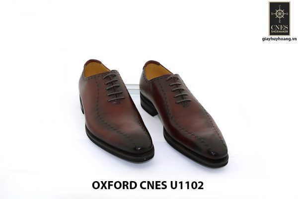 Giày da nam đế khâu Goodyear Oxford U1102 001