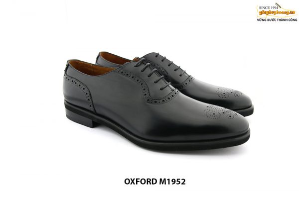 [Outlet size 46] Giày da nam đục lỗ Brogues Oxford M1952 003
