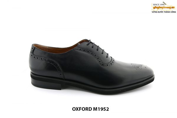[Outlet size 46] Giày da nam đục lỗ Brogues Oxford M1952 001