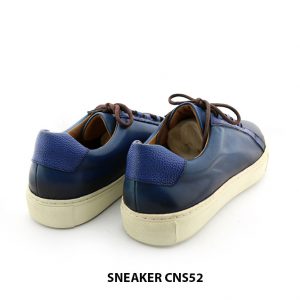 [Outlet size 42] Giày da Sneaker nam đế bằng CNS52 004