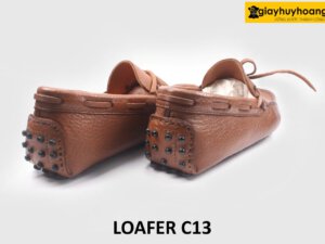 Giày lười nam da hột buộc dây Loafer C13 011