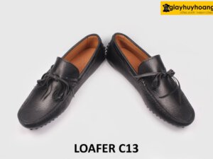 Giày lười nam da hột buộc dây Loafer C13 007