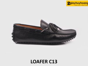 Giày lười nam da hột buộc dây Loafer C13 001