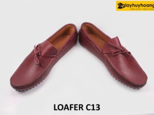 Giày lười nam da hột buộc dây Loafer C13 003