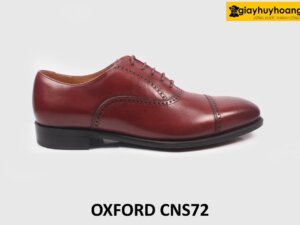 [Size 42] Giày da nam hàng hiệu chính hãng Captoe Oxford CNS72 001