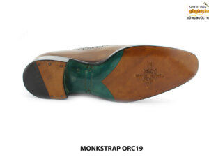 [Outlet size 41] Giày da nam 1 khoá Single Monkstrap ORC19 006