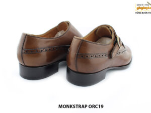 [Outlet size 41] Giày da nam 1 khoá Single Monkstrap ORC19 005