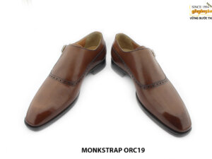 [Outlet size 41] Giày da nam 1 khoá Single Monkstrap ORC19 004