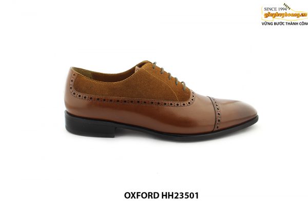 [Outlet size 43.44] Mẫu Giày tây nam đẹp thời trang Oxford HH23501 001