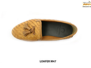 [Outlet Size 41+39+43] Giày lười nam da đan thoáng mát Loafer M47 002