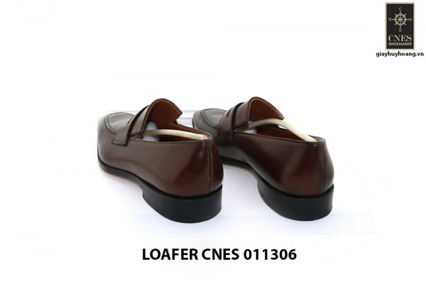 [Outlet Size 40] Giày lười nam màu nâu Loafer 11306 004