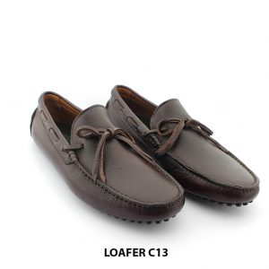 Giày lười nam da hột buộc dây Loafer C13 005