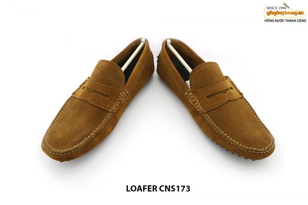 [Outlet Size 44] Giày da lộn nam loafer CNS173 005
