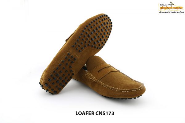 [Outlet Size 44] Giày da lộn nam loafer CNS173 004