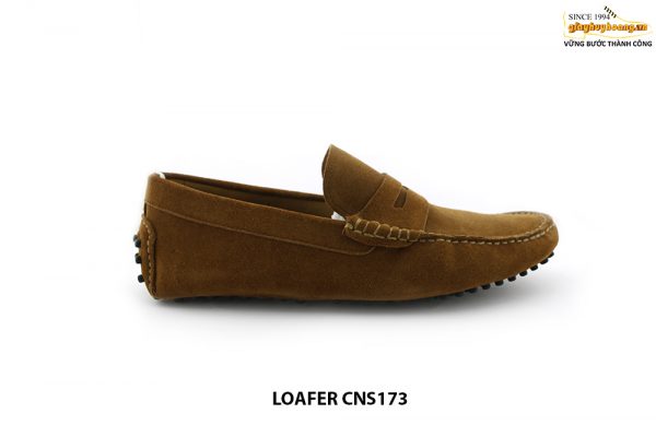 [Outlet Size 44] Giày da lộn nam loafer CNS173 001