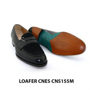 [Outlet Size 41] Giày lười nam kết hợp da lộn Loafer CNS155M 003