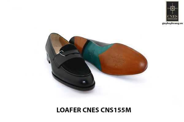 [Outlet Size 41] Giày lười nam kết hợp da lộn Loafer CNS155M 003