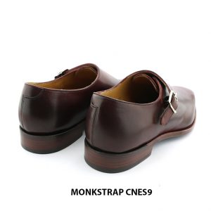 [Outlet Size 41] Giày da nam cao cấp đế da Monkstrap CNES9 005