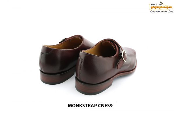 [Outlet Size 41] Giày da nam cao cấp đế da Monkstrap CNES9 005