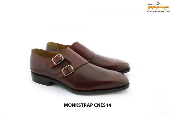 [Outlet Size 41] Giày da cao cấp cho nam Monkstrap CNES14 003