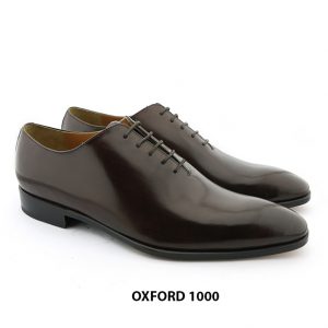 [Outlet Size 43] Giày tây nam da trơn Oxford 1000 003