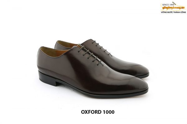 [Outlet Size 43] Giày tây nam da trơn Oxford 1000 003