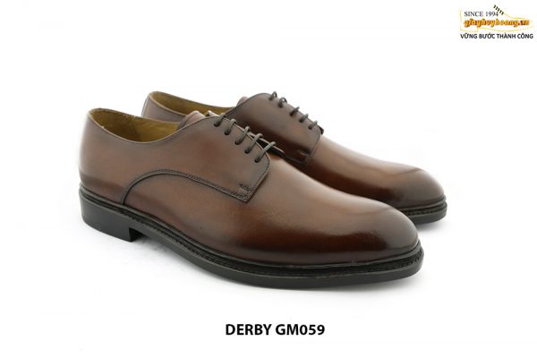 [Outlet Size 42] Giày da nam chính hãng Derby GM059 003