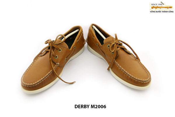 [Outlet] Giày da nam Derby đế bằng thoải mái M2006 012