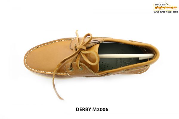 [Outlet] Giày da nam Derby đế bằng thoải mái M2006 010