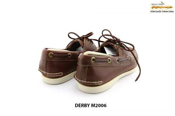 [Outlet] Giày da nam Derby đế bằng thoải mái M2006 009