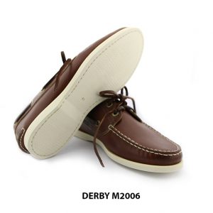 [Outlet] Giày da nam Derby đế bằng thoải mái M2006 007
