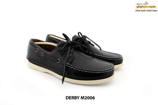 [Outlet] Giày da nam Derby đế bằng thoải mái M2006 0012