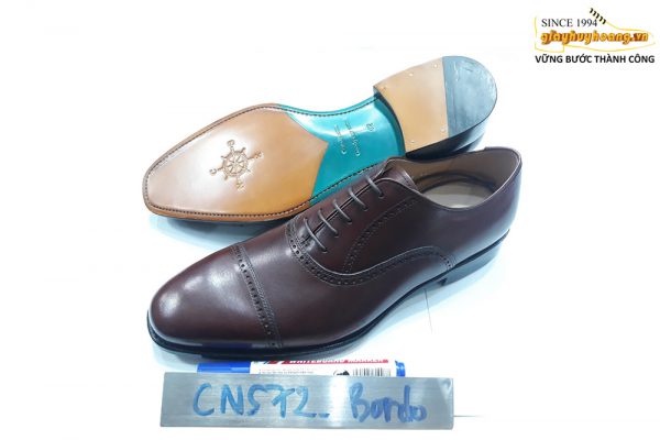 [Outlet Size 41] Giày da nam chính hãng Captoe Oxford CNS72 001