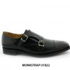 [Outlet Size 42] Giày da nam không dây Monkstrap U1822 001