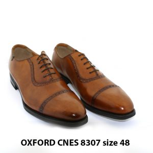 [Outlet size 48] Giày da nam size to duy nhất Oxford 8307 001