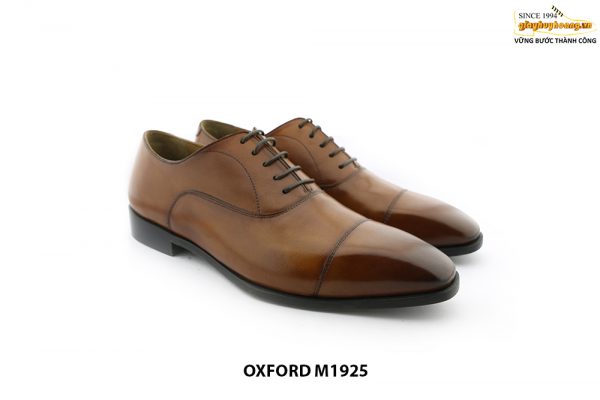 [Outlet] Giày da nam cổ điển màu bò Oxford M1925 003