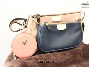 Túi xách da nữ nhiều ngăn dễ thương TX199 001