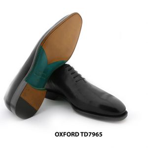 [Outlet Size 44] Giày da nam màu xanh lá Oxford TD7965 0016