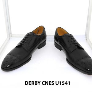 [Outlet Size 40] Giày da nam thủ công cao cấp Derby U1541 007