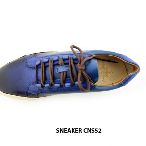 [Outlet size 42] Giày da Sneaker nam đế bằng CNS52 006
