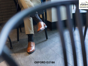 Giày tây nam cổ điển trẻ trung Oxford O2186 005