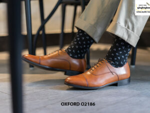 Giày tây nam cổ điển trẻ trung Oxford O2186 002