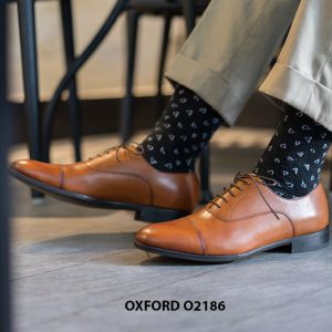 Giày tây nam cổ điển trẻ trung Oxford O2186 002