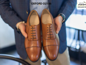 Giày tây nam cổ điển trẻ trung Oxford O2186 001