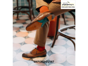 Giày tây nam thời trang 2022 Oxford O2187 005
