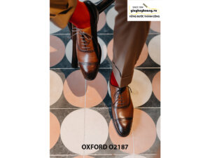 Giày tây nam thời trang 2022 Oxford O2187 004