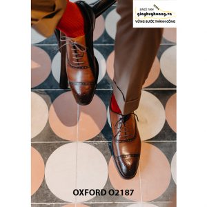 Giày tây nam thời trang 2022 Oxford O2187 004