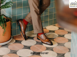 Giày tây nam thời trang 2022 Oxford O2187 001