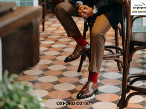Giày tây nam thời trang 2022 Oxford O2187 002